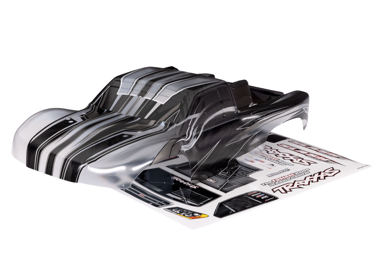 Traxxas 5924 Body, Slash 2WD, ProGraphix (also fits Slash VXL & Slash 4X4) (graphics are printed, requires paint & final color application)/ decal sheet