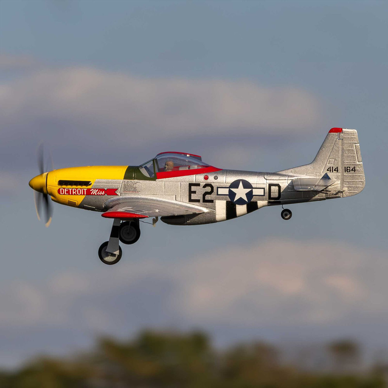Eflite UMX P-51D Mustang “Detroit Miss” BNF Basic 