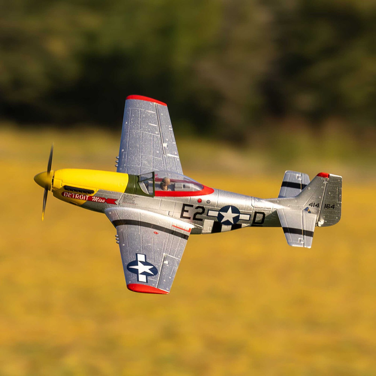 Eflite UMX P-51D Mustang “Detroit Miss” BNF Basic 