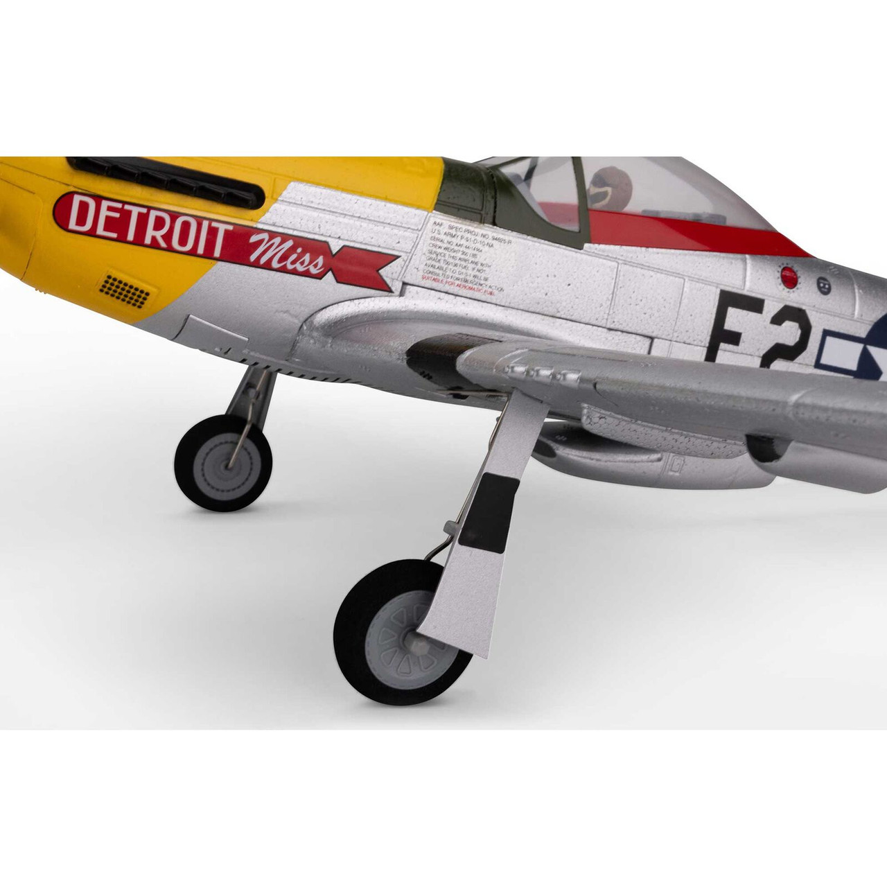 Eflite UMX P-51D Mustang “Detroit Miss” BNF Basic 