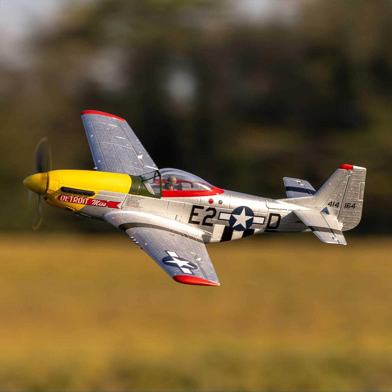 Eflite UMX P-51D Mustang “Detroit Miss” BNF Basic 