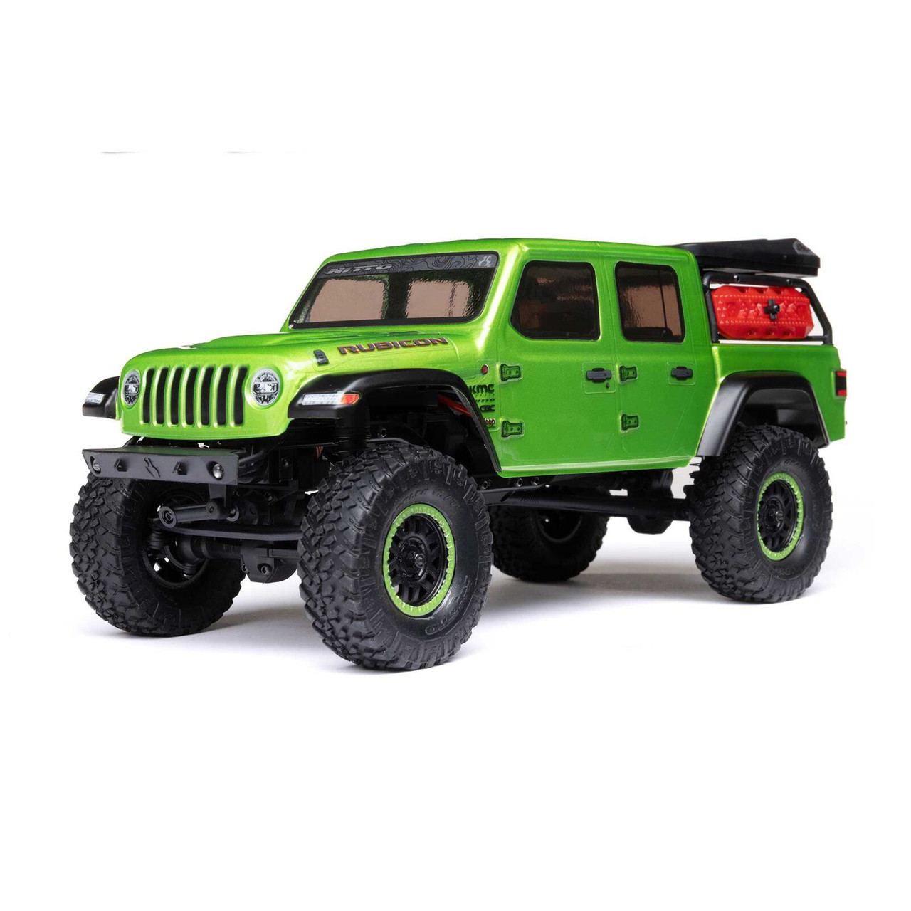 Axial SCX24 Jeep JT Gladiator 4WD Rock Crawler Brushed RTR, Green