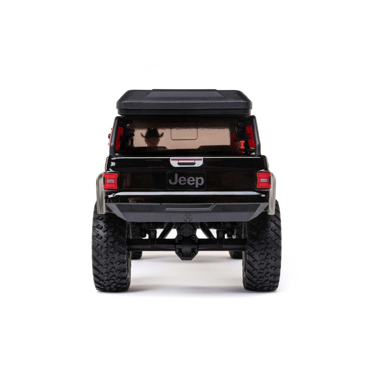 Axial SCX24 Jeep JT Gladiator 4WD Rock Crawler Brushed RTR, Black