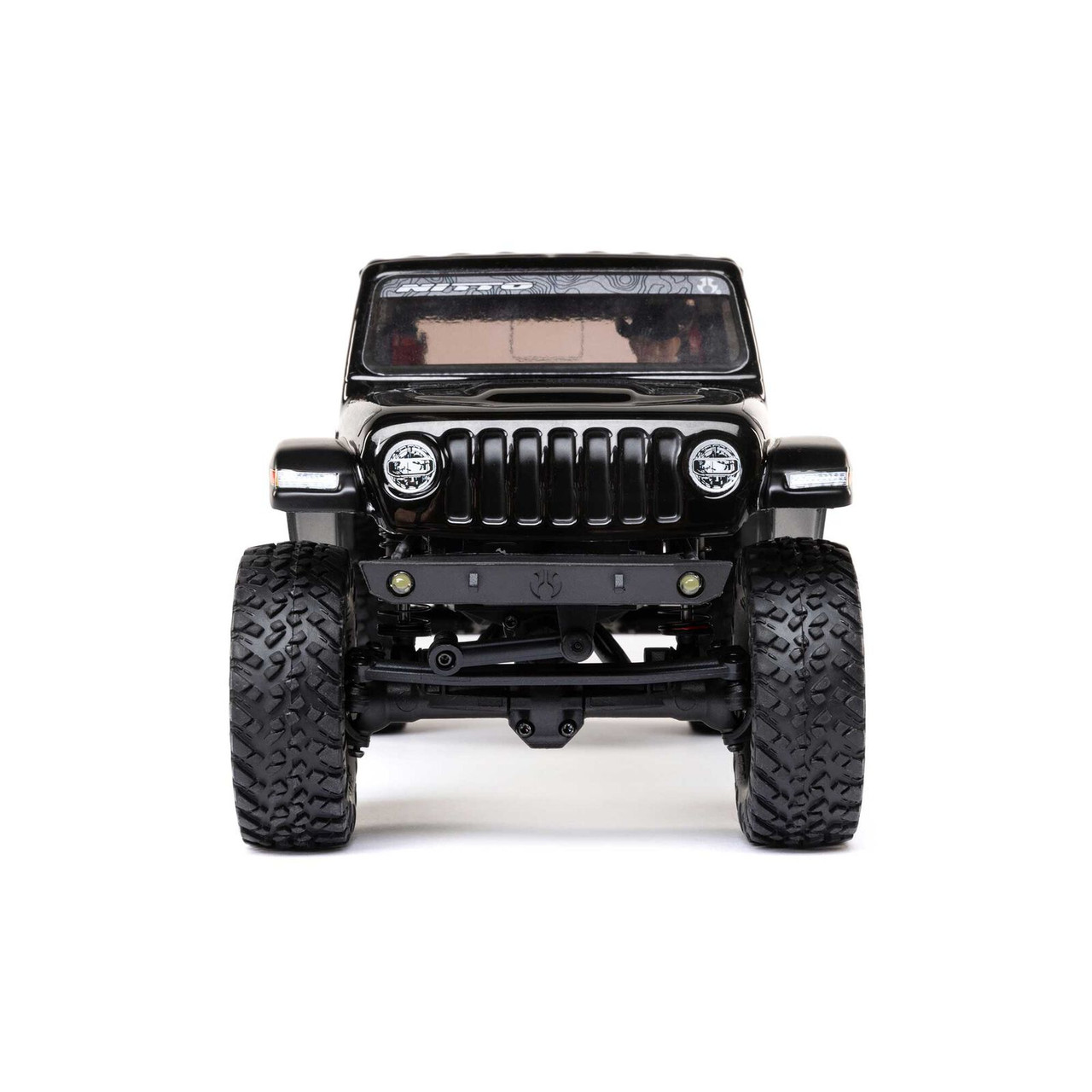 Axial SCX24 Jeep JT Gladiator 4WD Rock Crawler Brushed RTR, Black