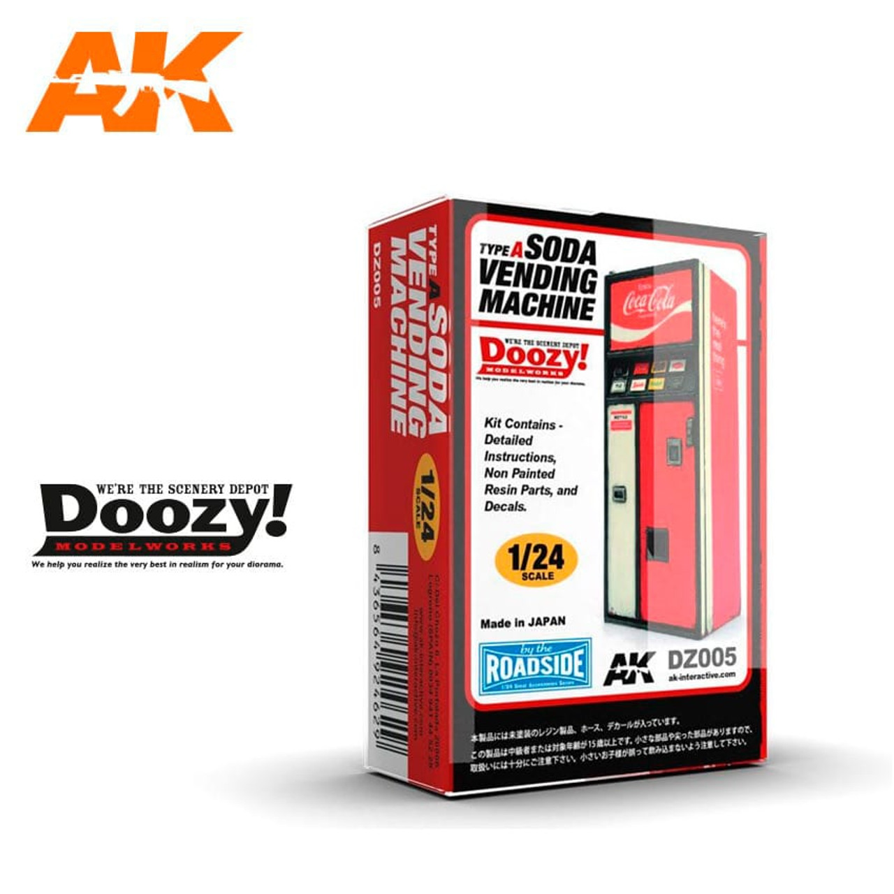 AK Interactive Doozy 1/24 Soda Vending Machine / Type A