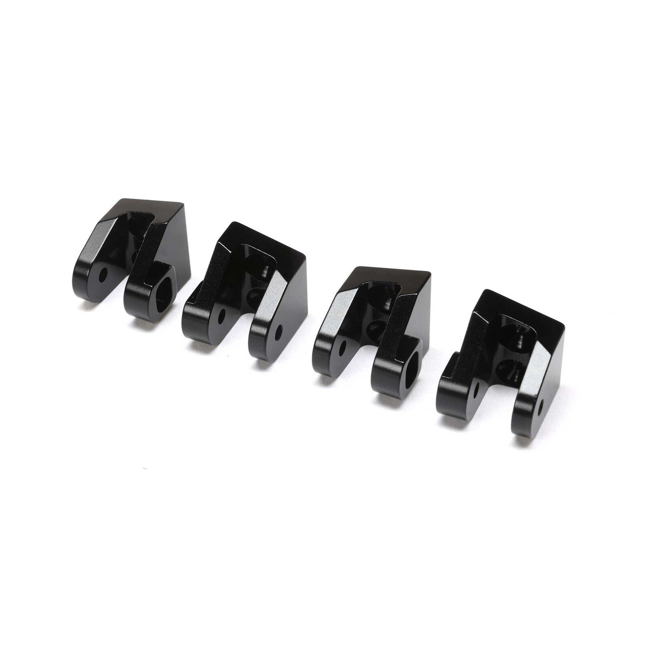 Losi 314006 Lower 4-link Mount Set,Aluminum, Black(4):Mini LMT