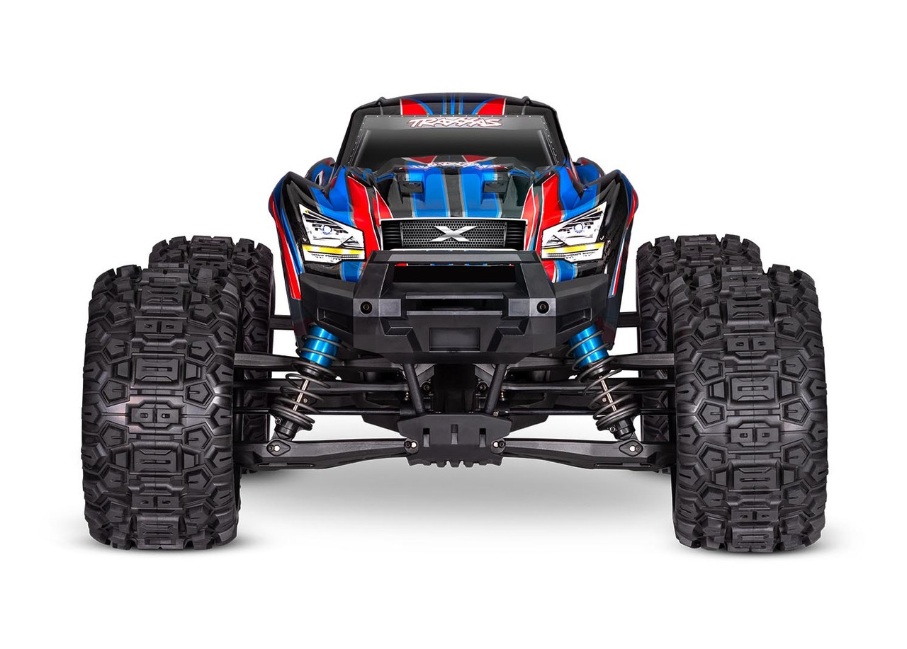 Traxxas X-Maxx 8S 4WD Brushless RTR Monster Truck, Belted  (Blue)
