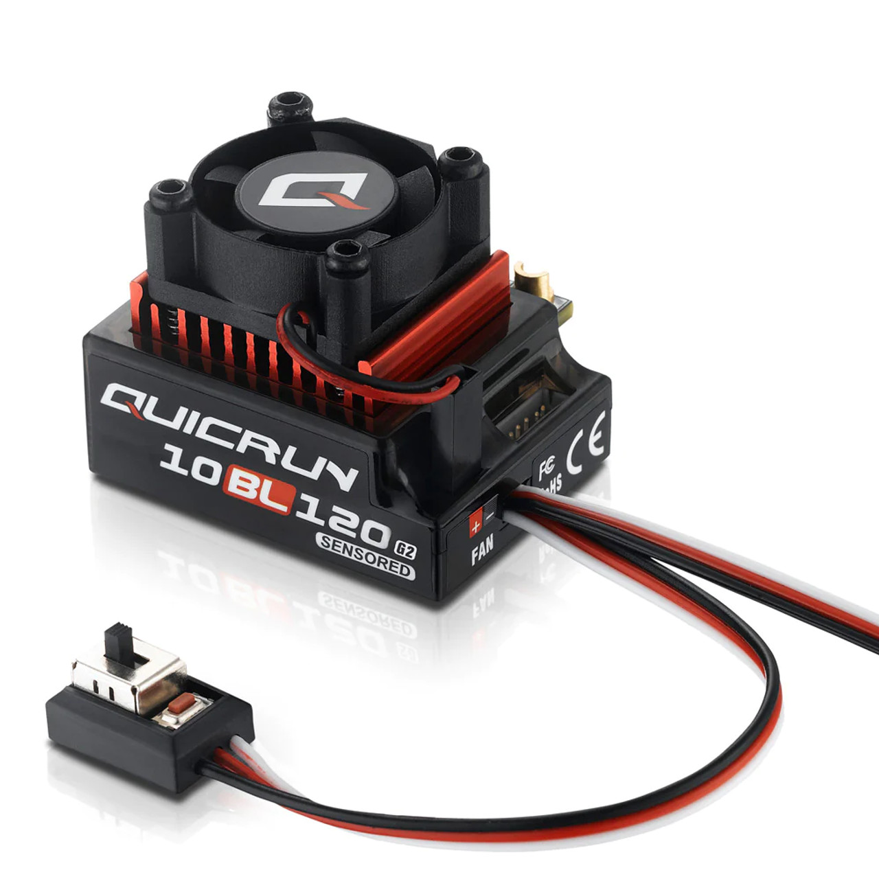 Hobbywing QUICRUN Brushless ESC 10BL120-Sensored G2 (2-3S)