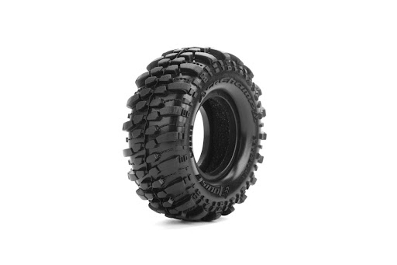 Louise R/C CR-Champ 1/10 1.9 Crawler Class 1 Tires, Super Soft, Front/Rear (2)