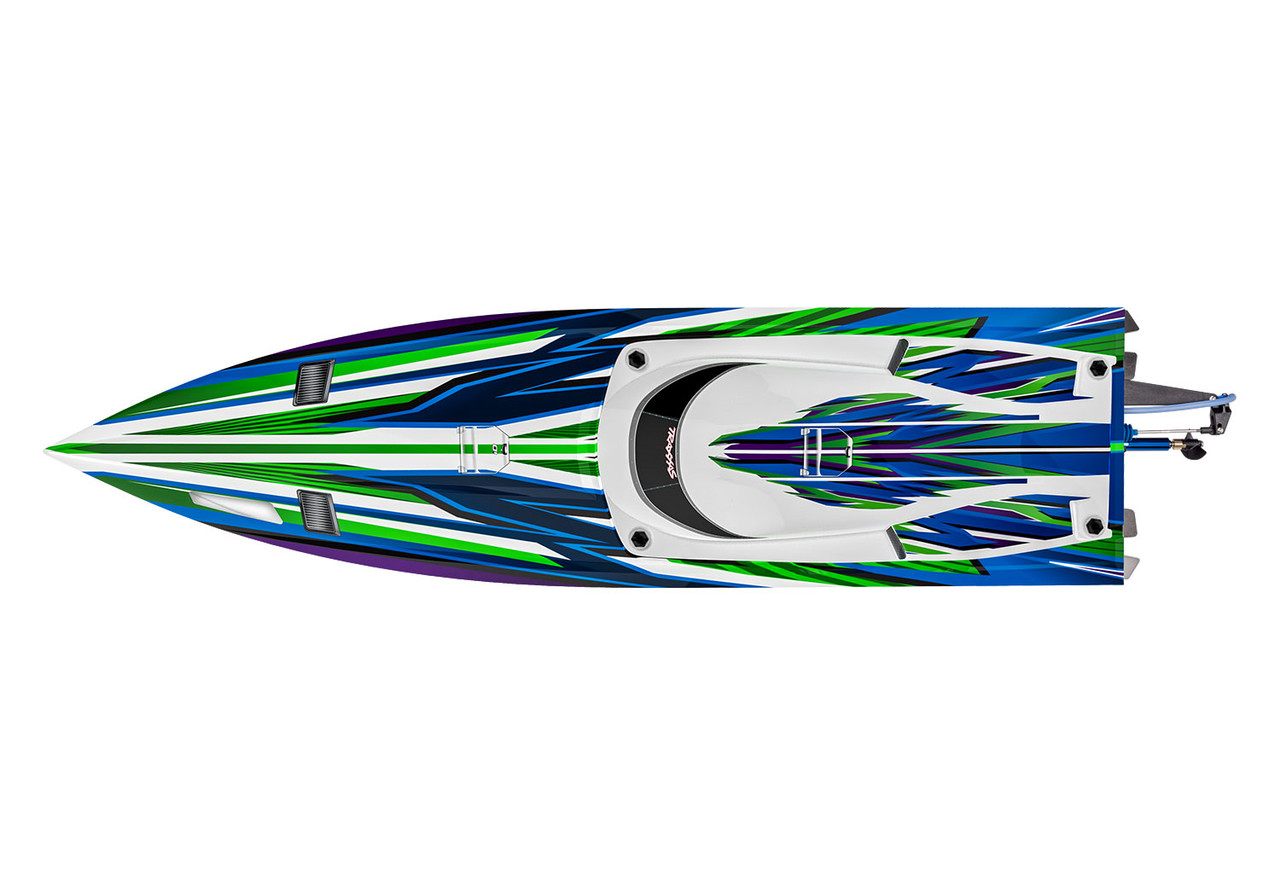 Traxxas Spartan SR 36" Brushless Boat, Green