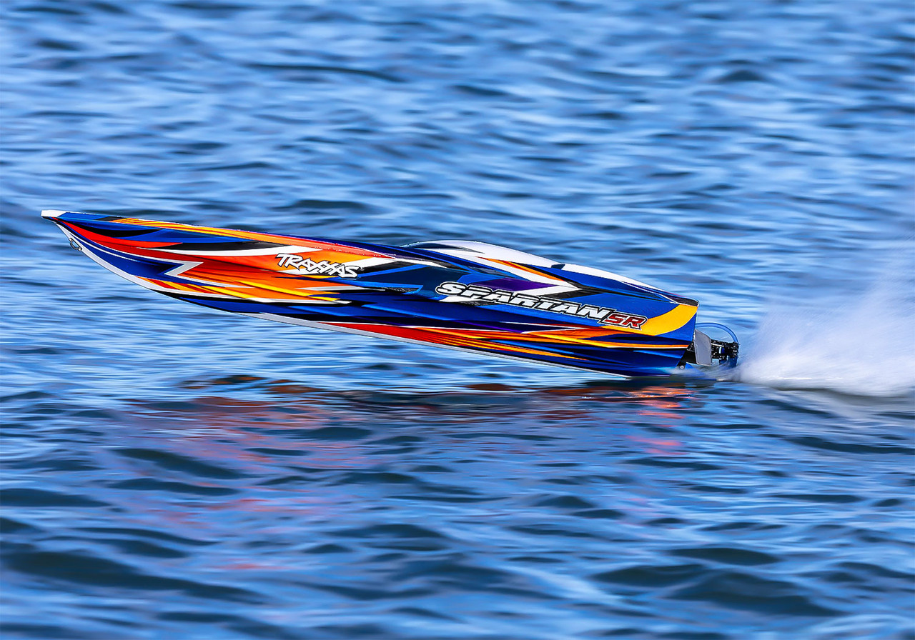Traxxas Spartan SR 36" Brushless Boat, Orange