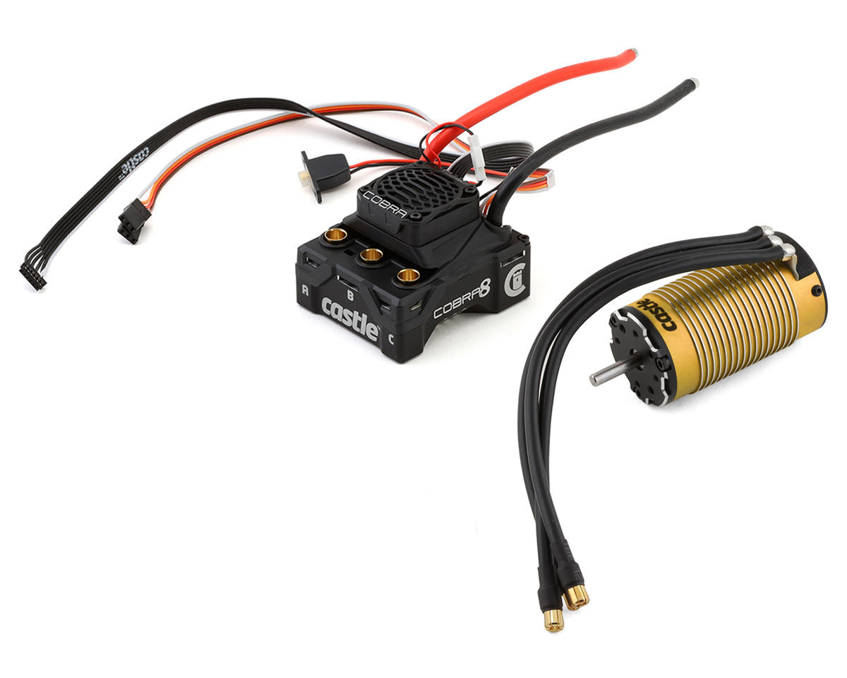 Castle Creations Cobra 8, 25.2V ESC with Limited Edition Gold 1515