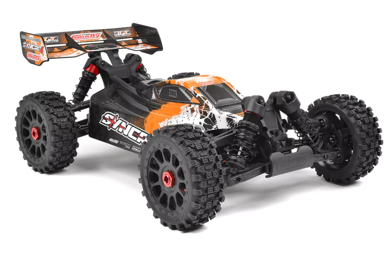 Team Corally Syncro-4 1/8 4S Brushless Off Road Buggy, RTR, Orange