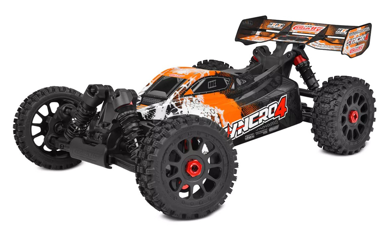 Team Corally Syncro-4 1/8 4S Brushless Off Road Buggy, RTR, Orange