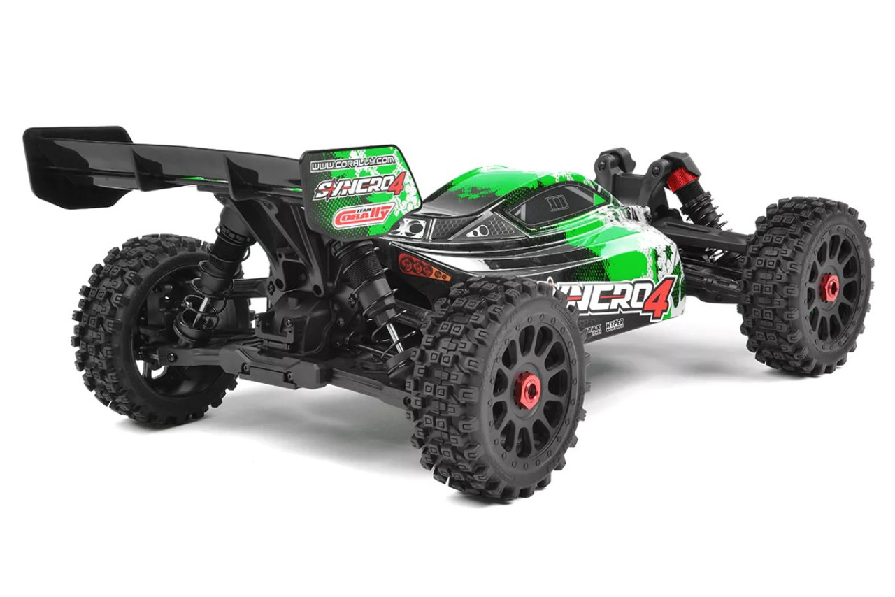 Team Corally Syncro-4 1/8 4S Brushless Off Road Buggy, RTR, Green