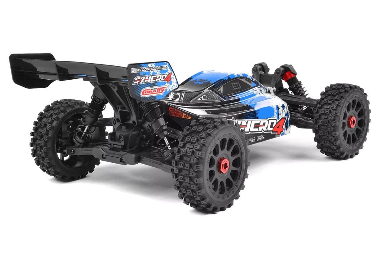 Team Corally Syncro-4 1/8 4S Brushless Off Road Buggy, RTR, Blue