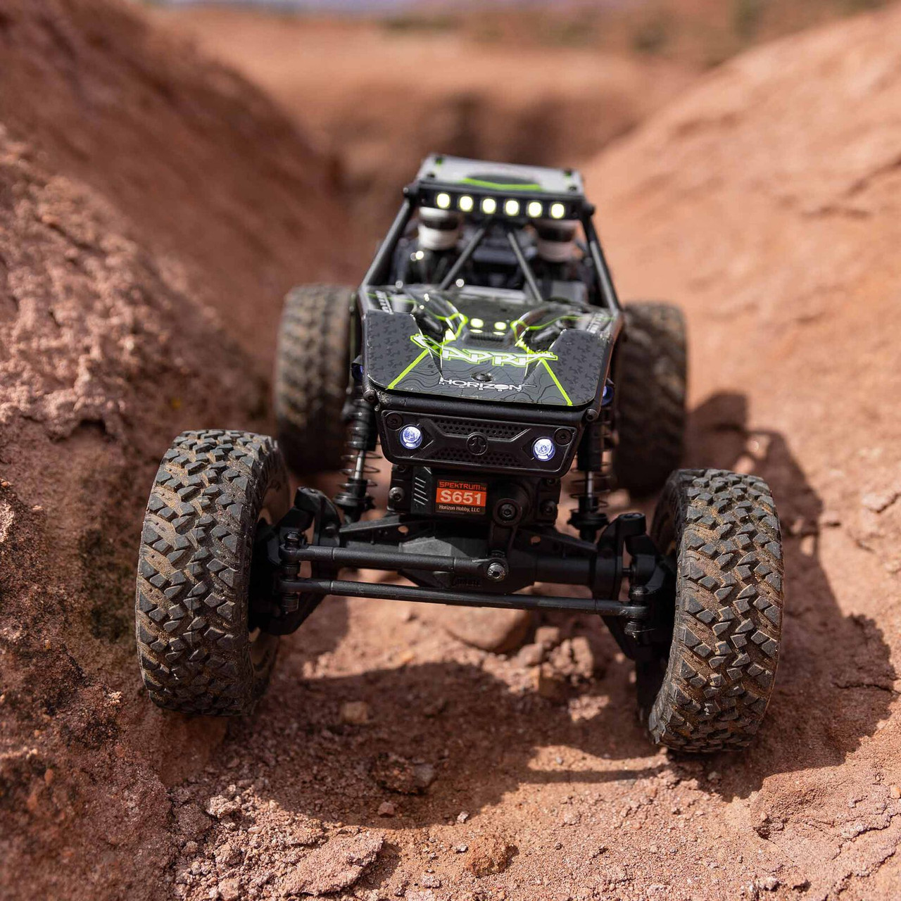 Axial UTB18 Capra 1/18 4WD RTR, Black - Small Addictions RC
