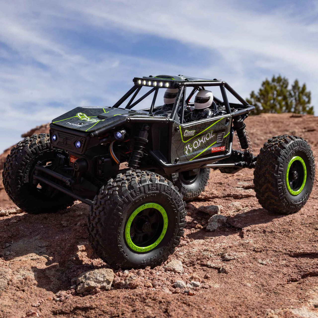 Axial UTB18 Capra 1/18 4WD RTR, Black