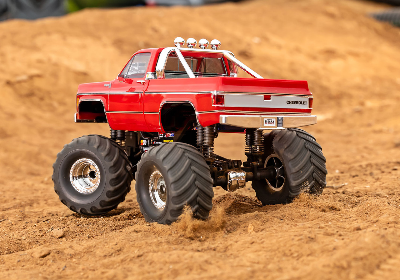 Traxxas TRX-4MT Chevrolet K10 Monster Truck Red