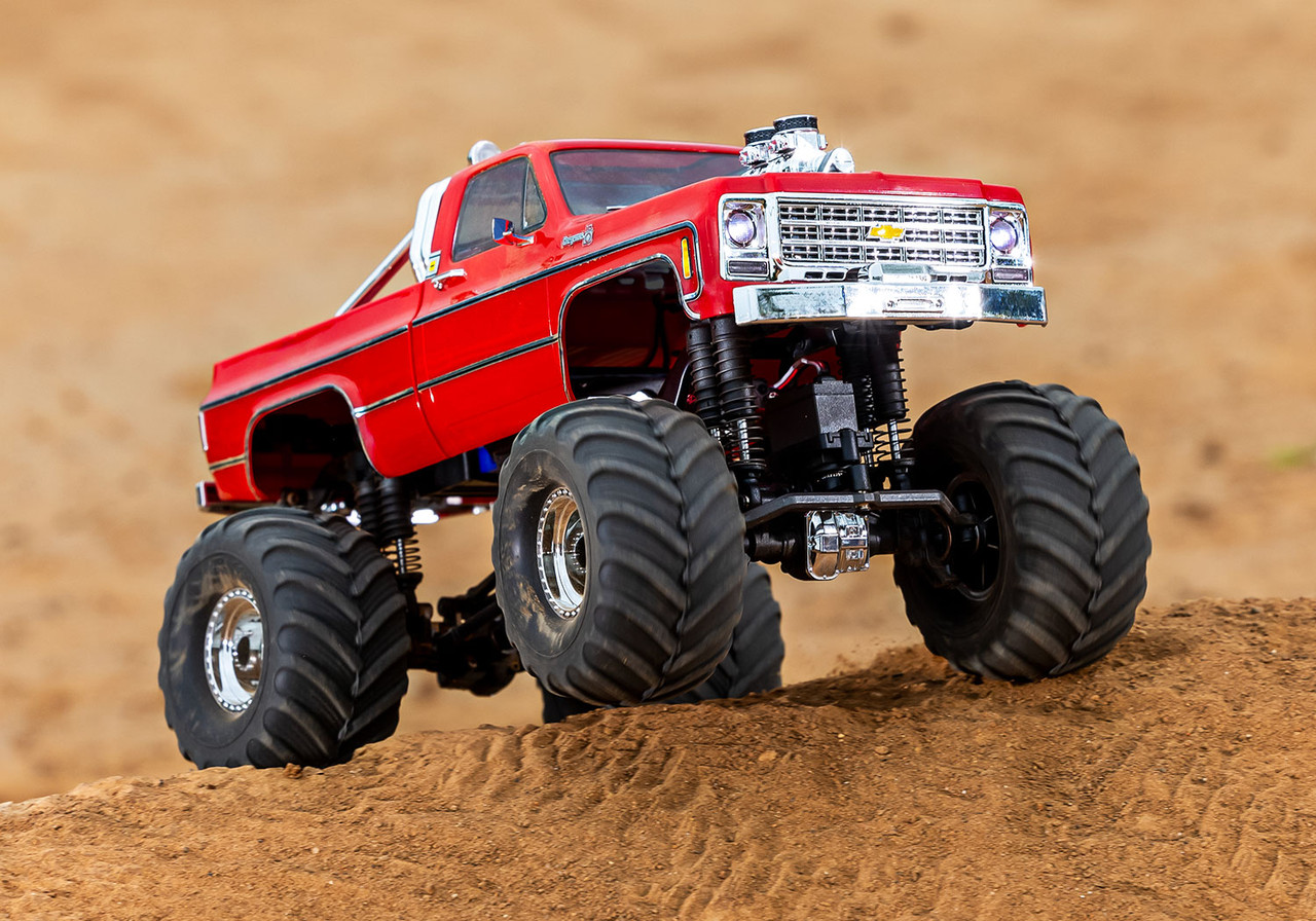 Traxxas TRX-4MT Chevrolet K10 Monster Truck Red - Small Addictions RC