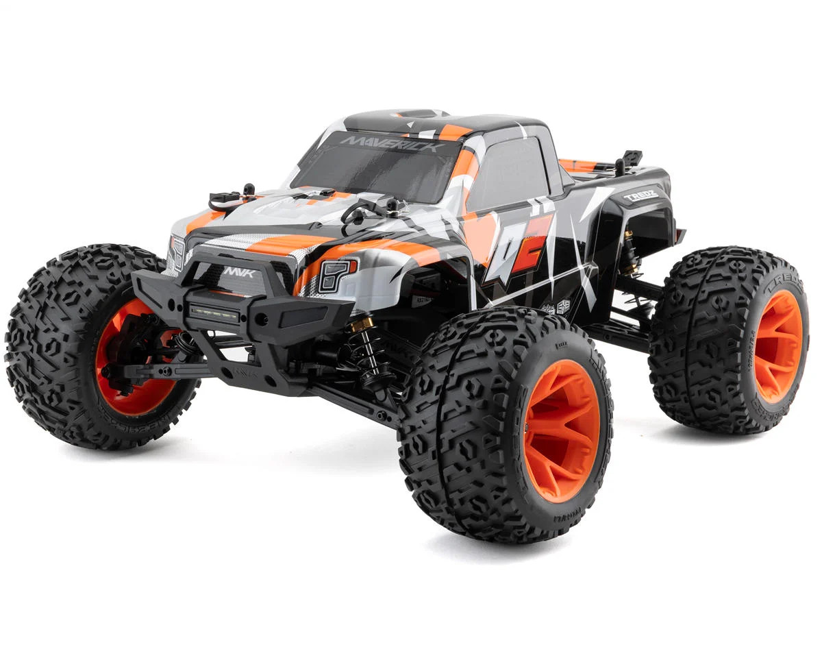 Maverick Quantum2 1/10 4WD RTR Electric Monster Truck (Orange
