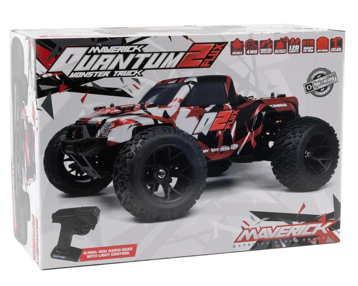 Maverick Quantum2 Flux Brushless 1/10 4WD RTR Electric Monster