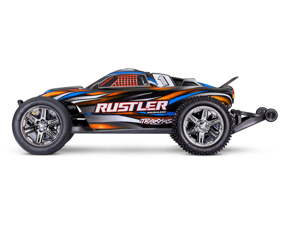 RUSTLER 2WD BL2S HD, ORNG