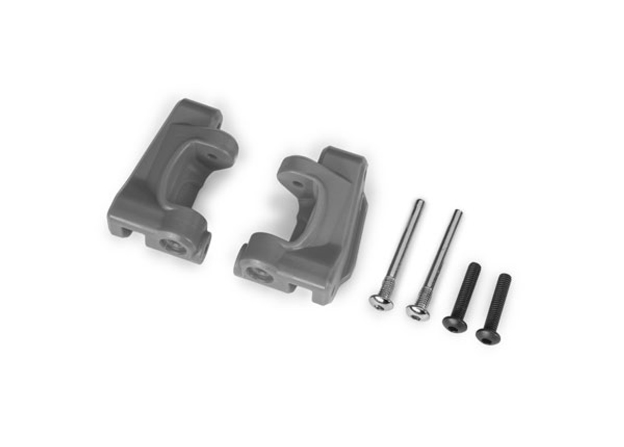 Traxxas 9136-GRAY Caster blocks (c-hubs), extreme heavy duty, gray