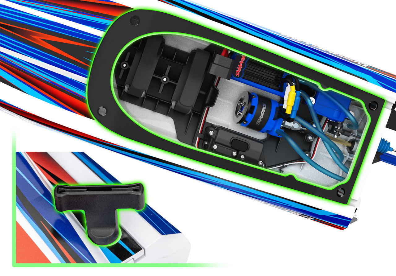 Traxxas Disruptor 4s Boat RTR Blue