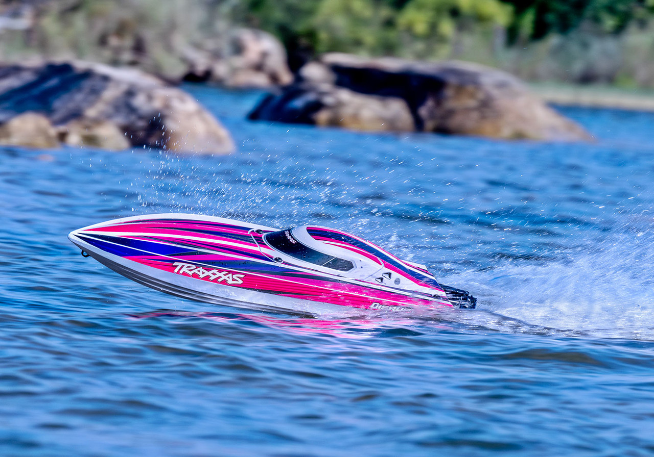 Traxxas Disruptor 4s Boat RTR Pink