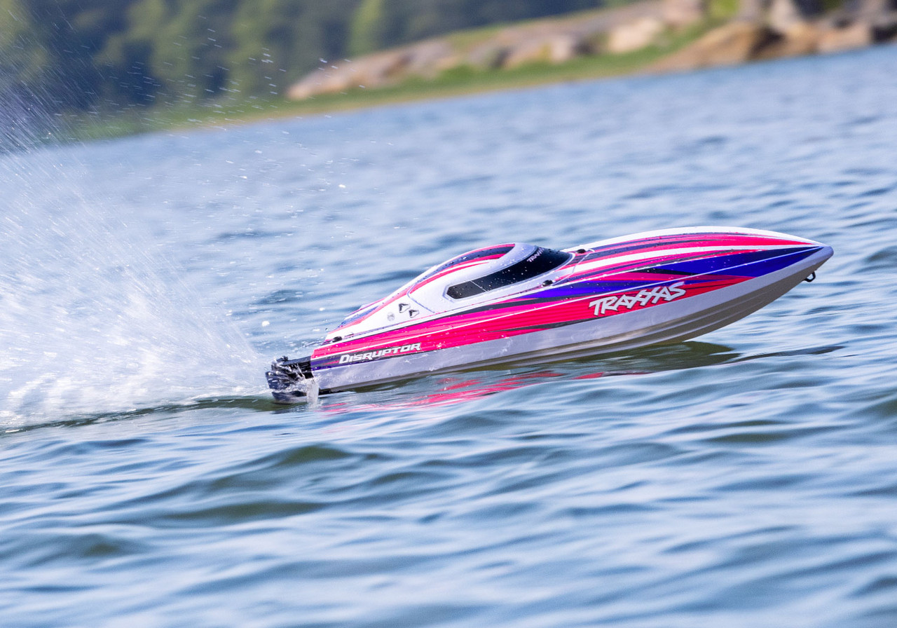 Traxxas Disruptor 4s Boat RTR Pink