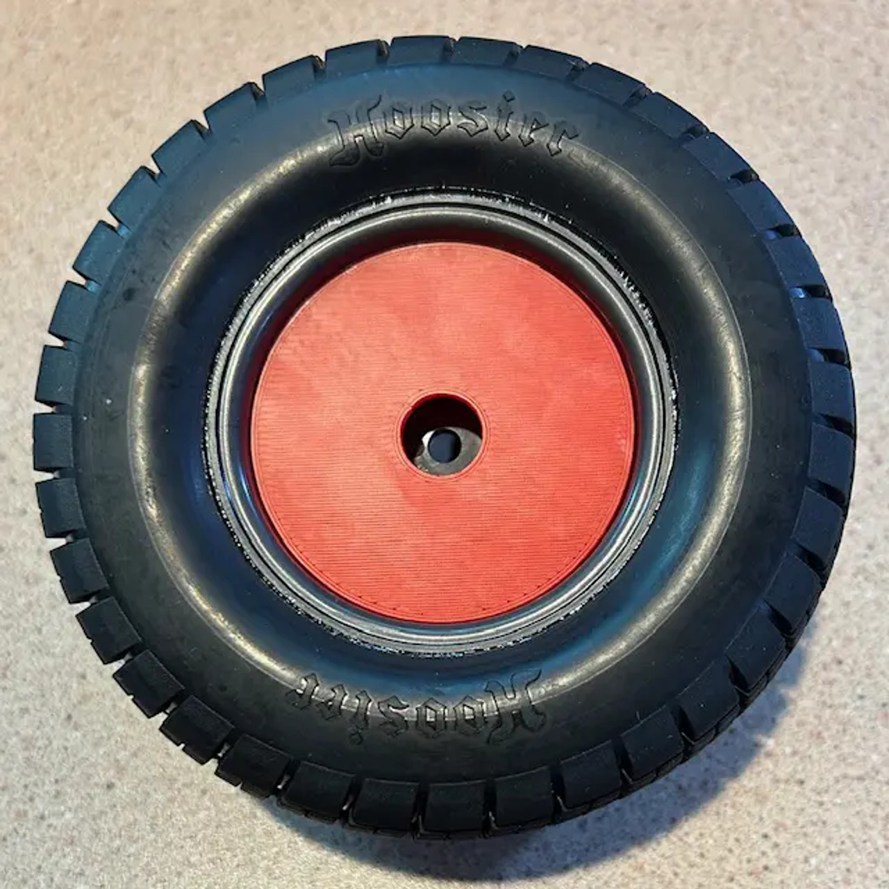 Racin Dots Traxxas Modified Wheel Covers/Mud Plugs, Red