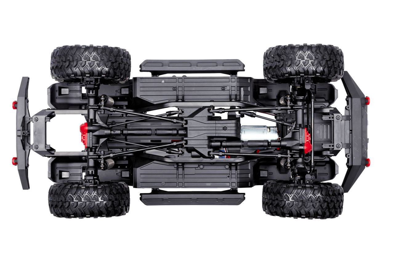 Traxxas TRX-4 Sport, Clipless Body, Red - Small Addictions RC