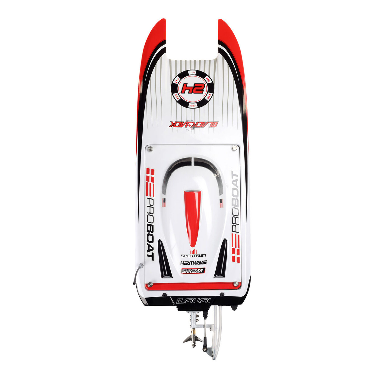 Proboat Blackjack 24" V2 Catamaran Brushless, VegasOffshore: RTR