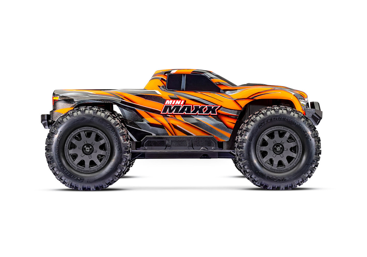 Traxxas Mini Maxx BL-2s Orange - Small Addictions RC
