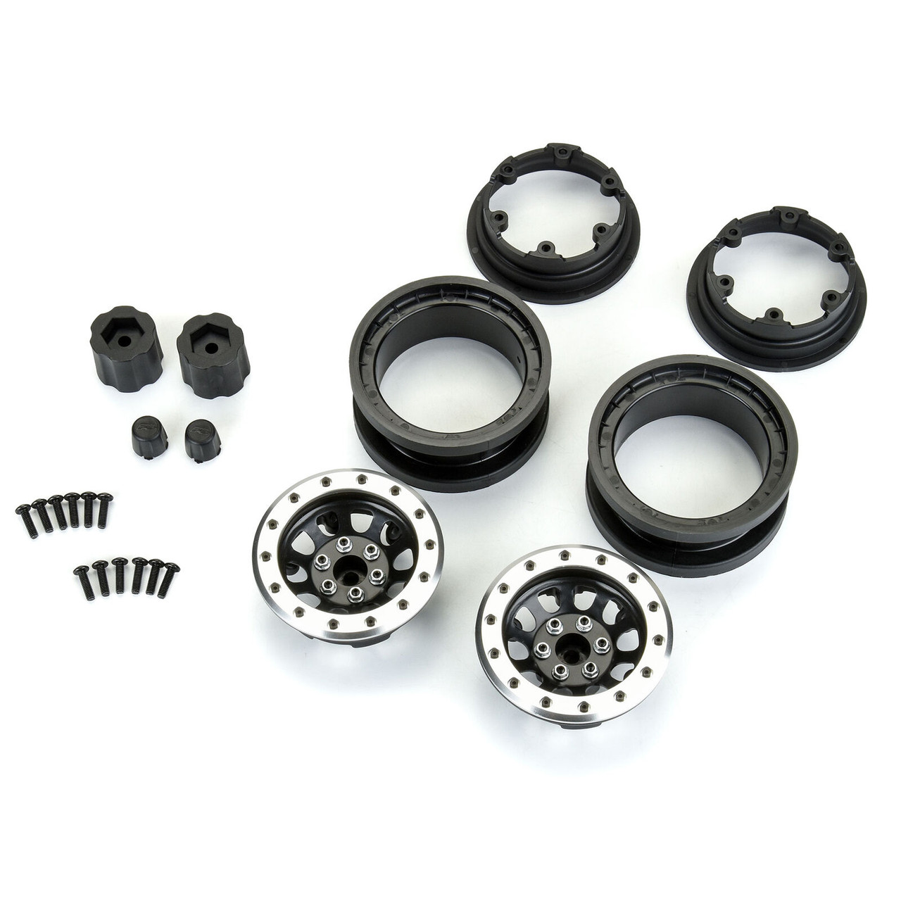Proline 283801 1/6 Steelies Stamped Steel 2.9