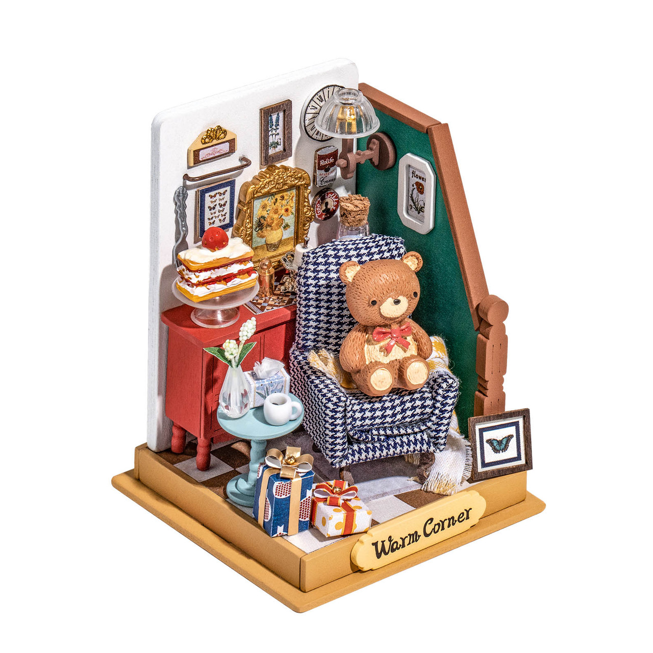 Rolife Super Mini House; Holiday Living Room DS028 - Small