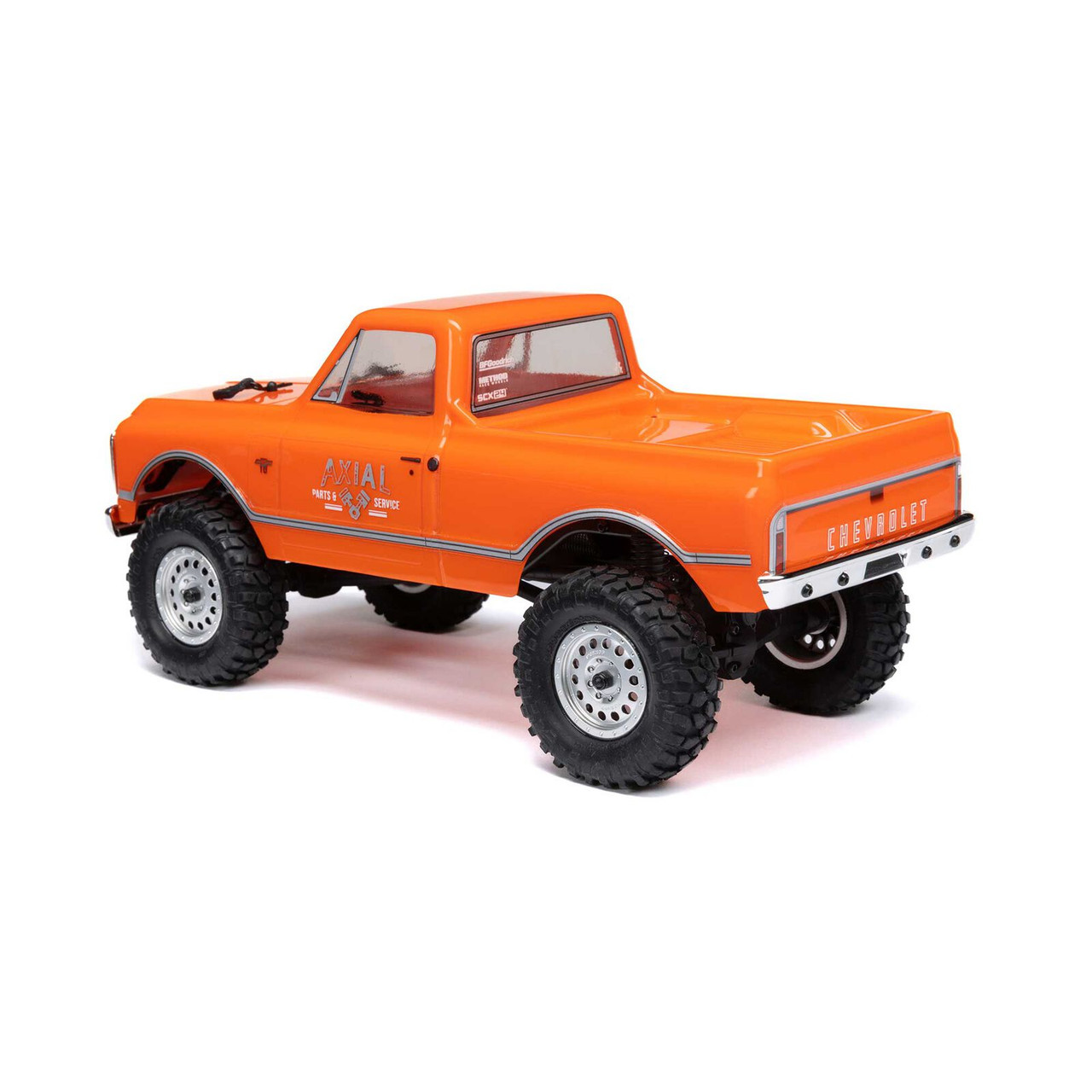 Axial 1/24 SCX24 1967 Chevrolet C10 4WD Brushed Truck RTR, Orange