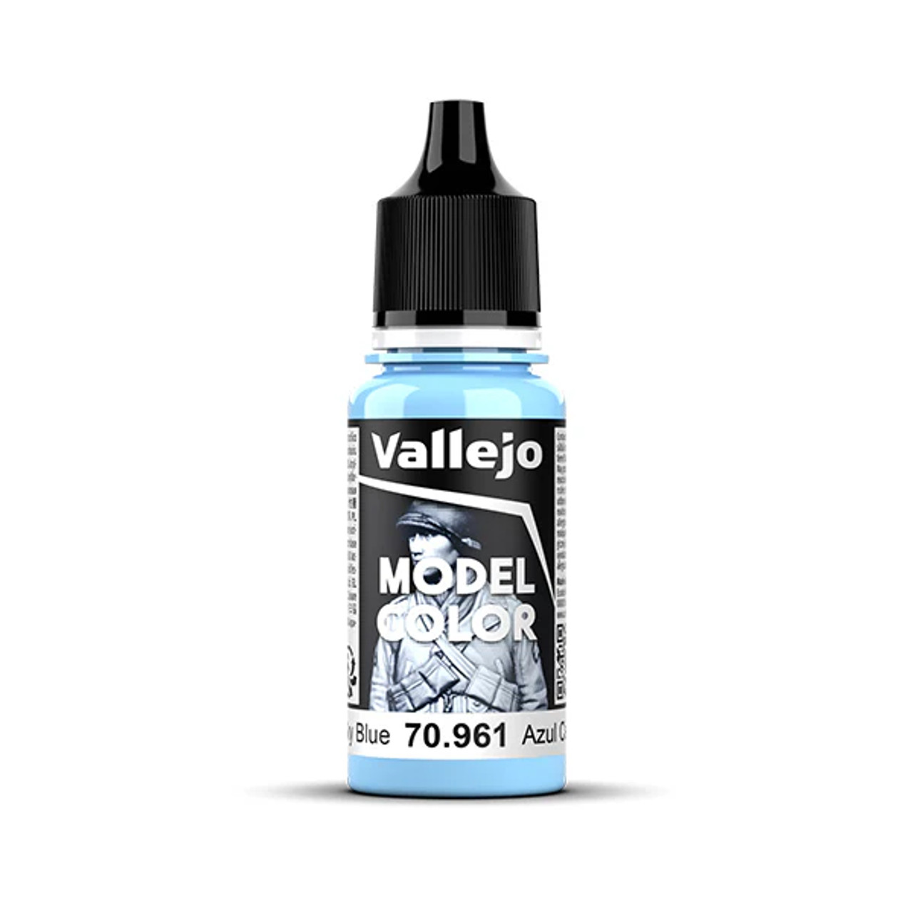 Vallejo 18ml Bottle Sky Blue Model Color 