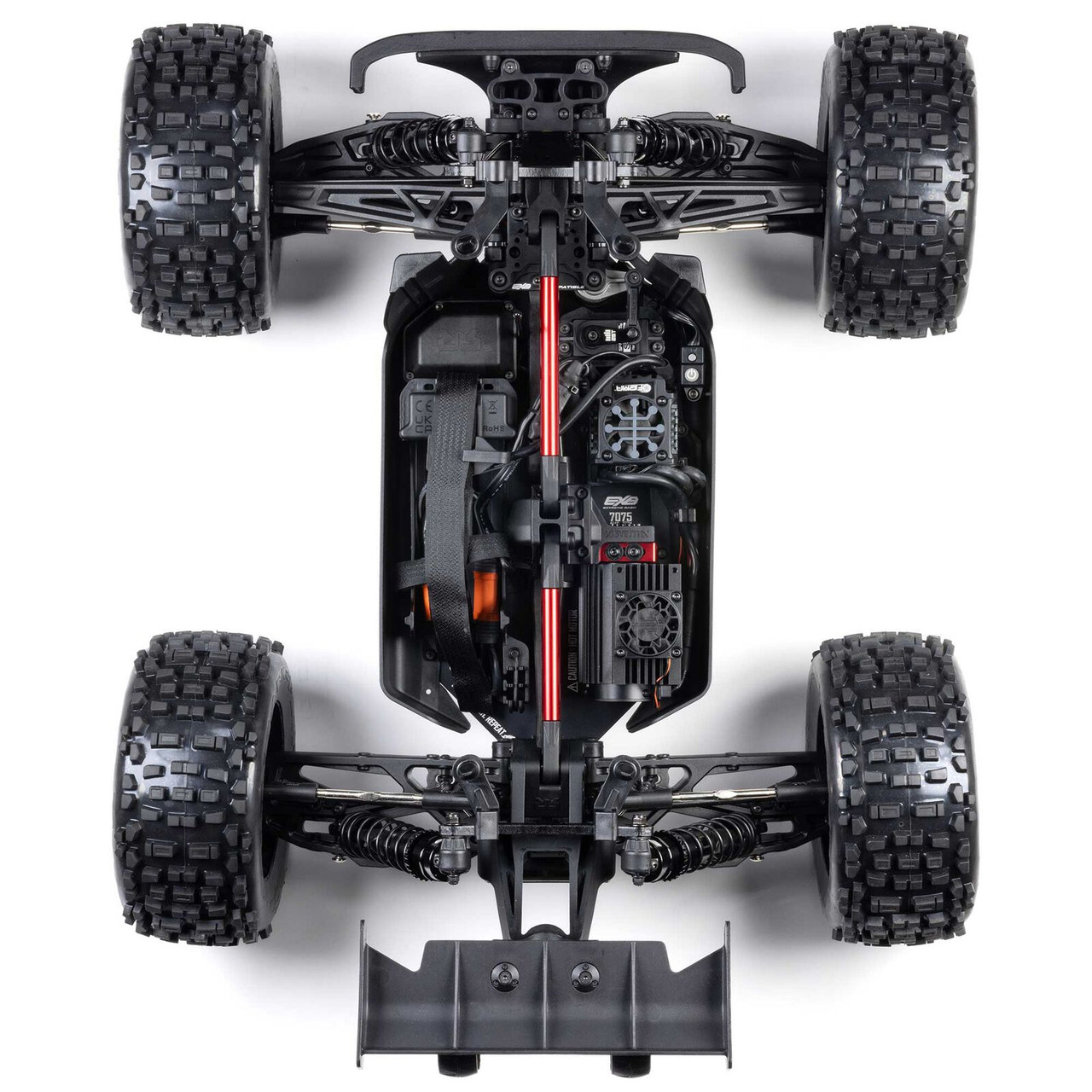 Arrma NOTORIOUS 6S V6 4X4 BLX Brushless Stunt Truck RTR, Blue
