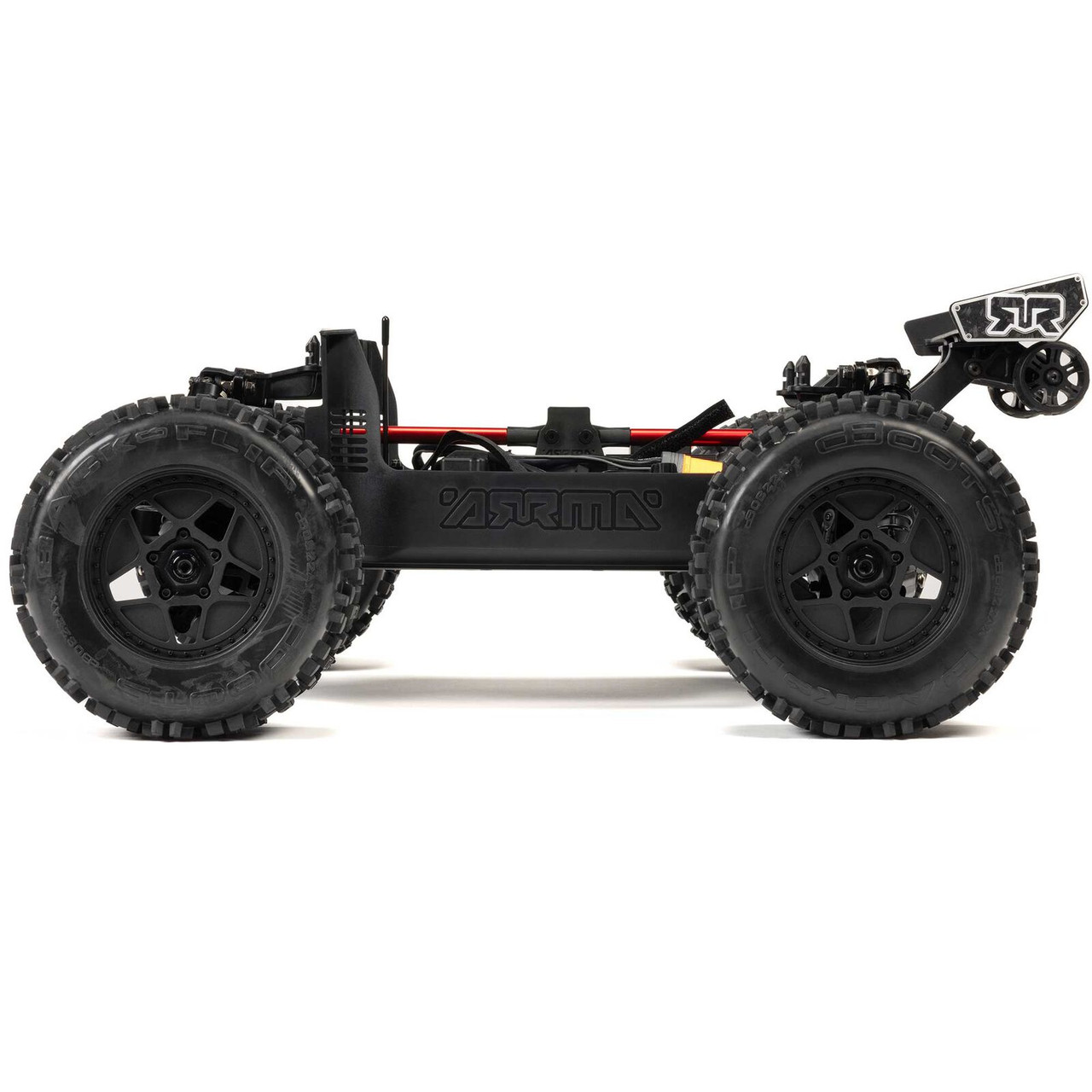 Arrma NOTORIOUS 6S V6 4X4 BLX Brushless Stunt Truck RTR, Black