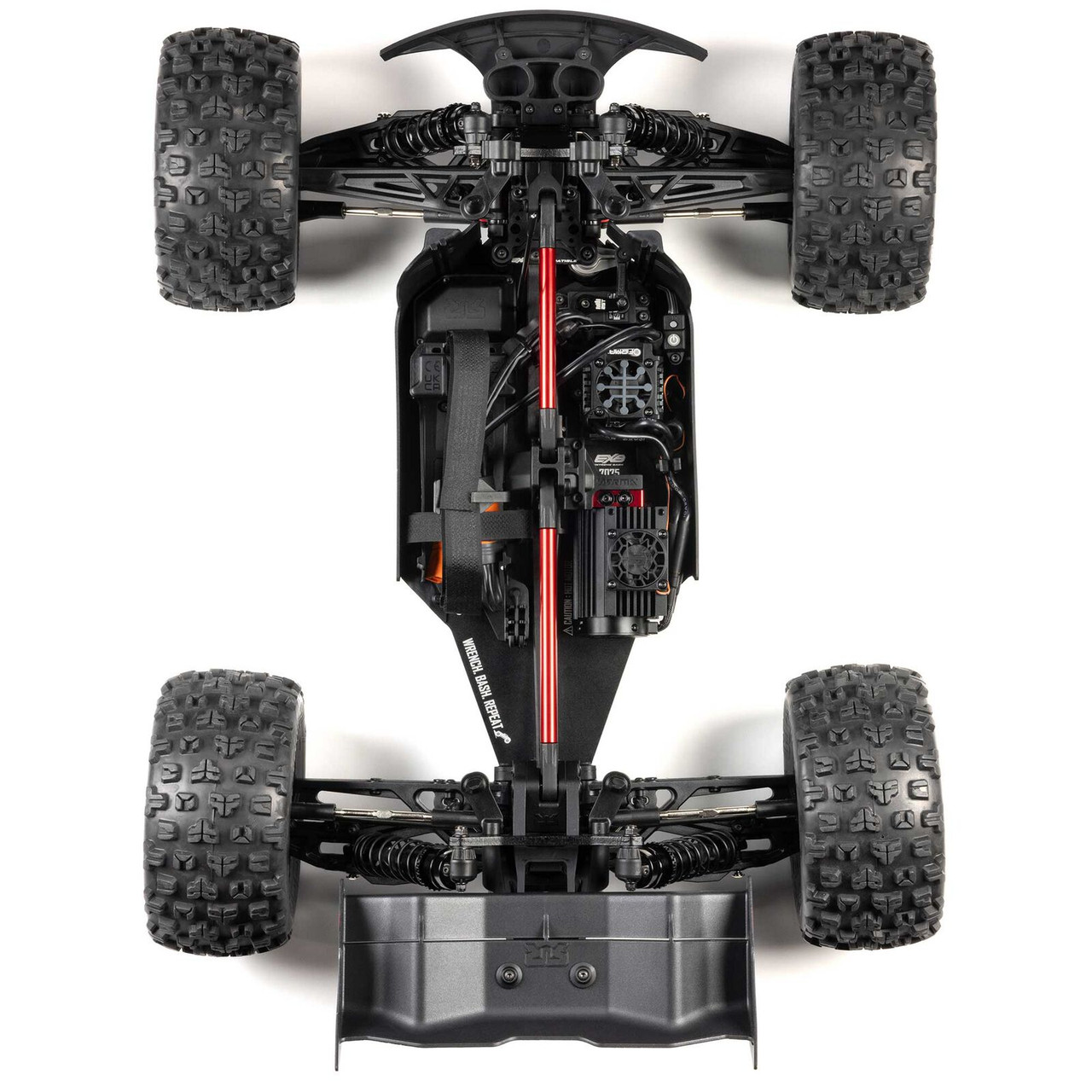 Arrma 1/8 KRATON 6S V6 4X4 BLX Brushless Speed Monster Truck RTR, Blue/Orange