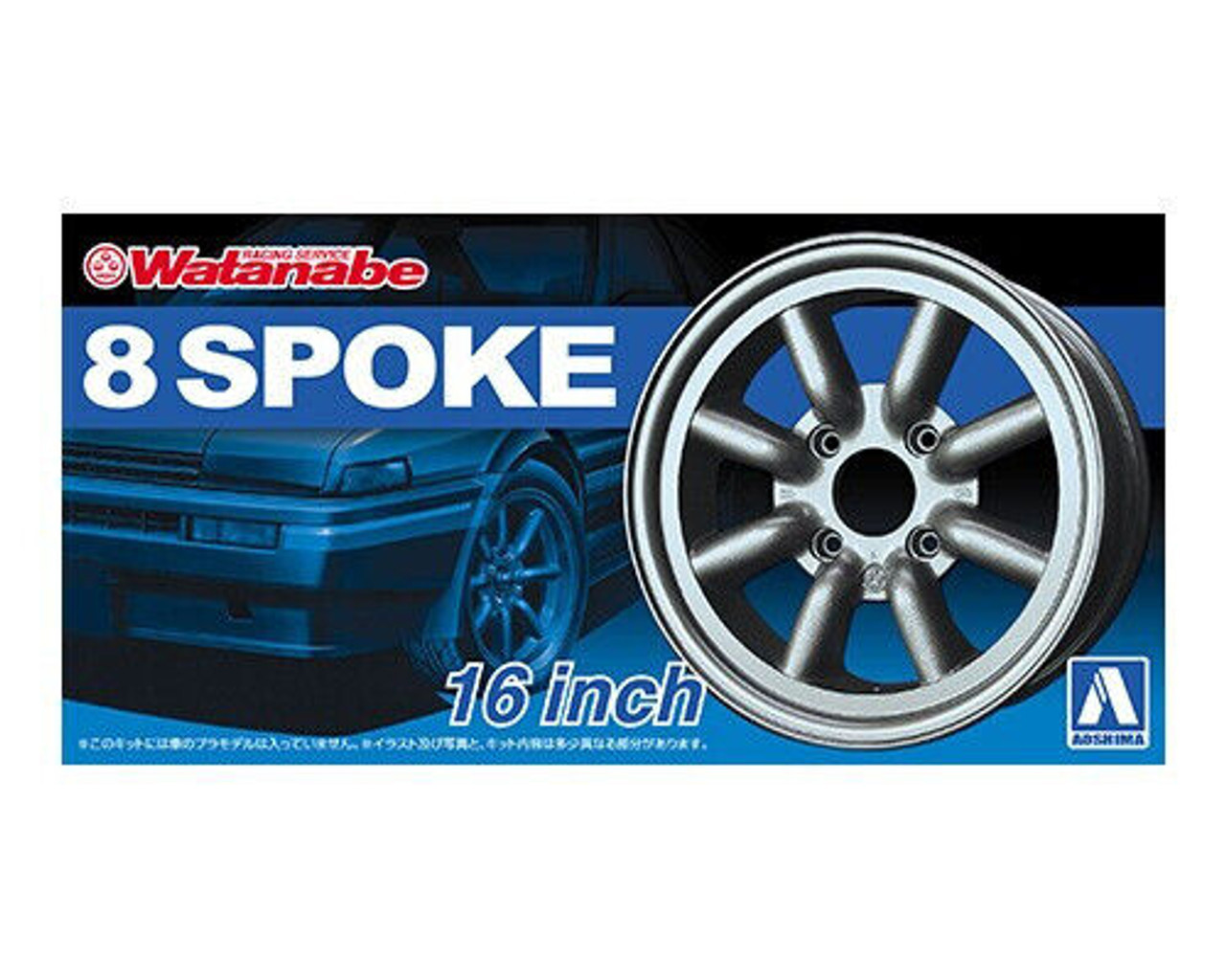 Aoshima 05248 1/24 RS WATANABE 8SPOKE 16inch