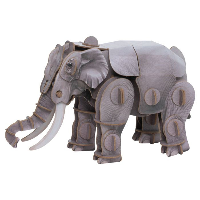 MakeBug D0018 Voices of Nature Asian Elephant 3D Kraft Paper