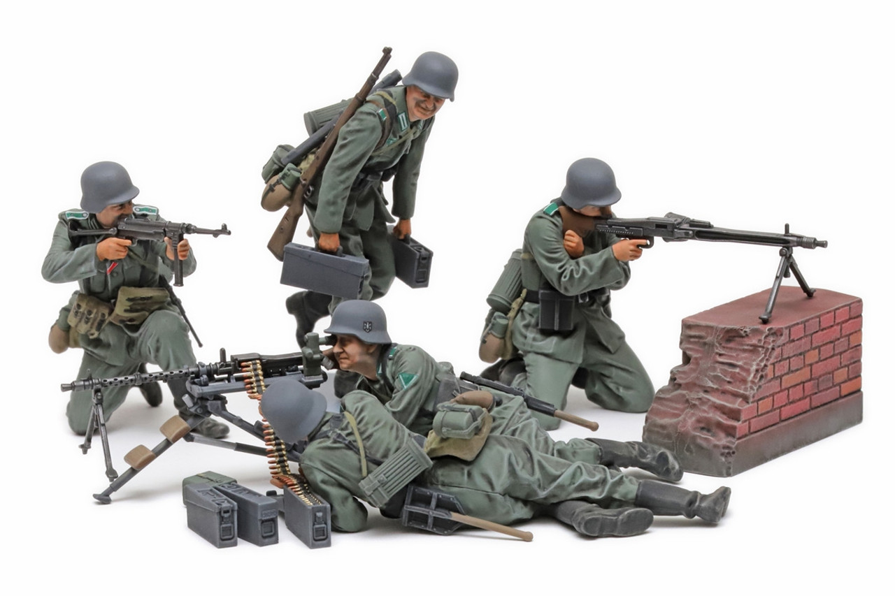 Tamiya 35386 German Machine Gun Team Set