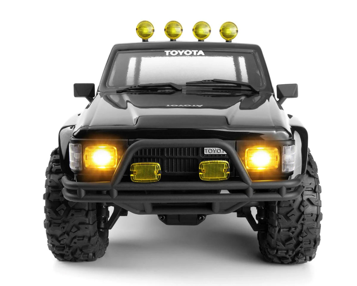 HPI 160802 Venture18 Flux 1985 Toyota Hilux SR5 - Black - Small