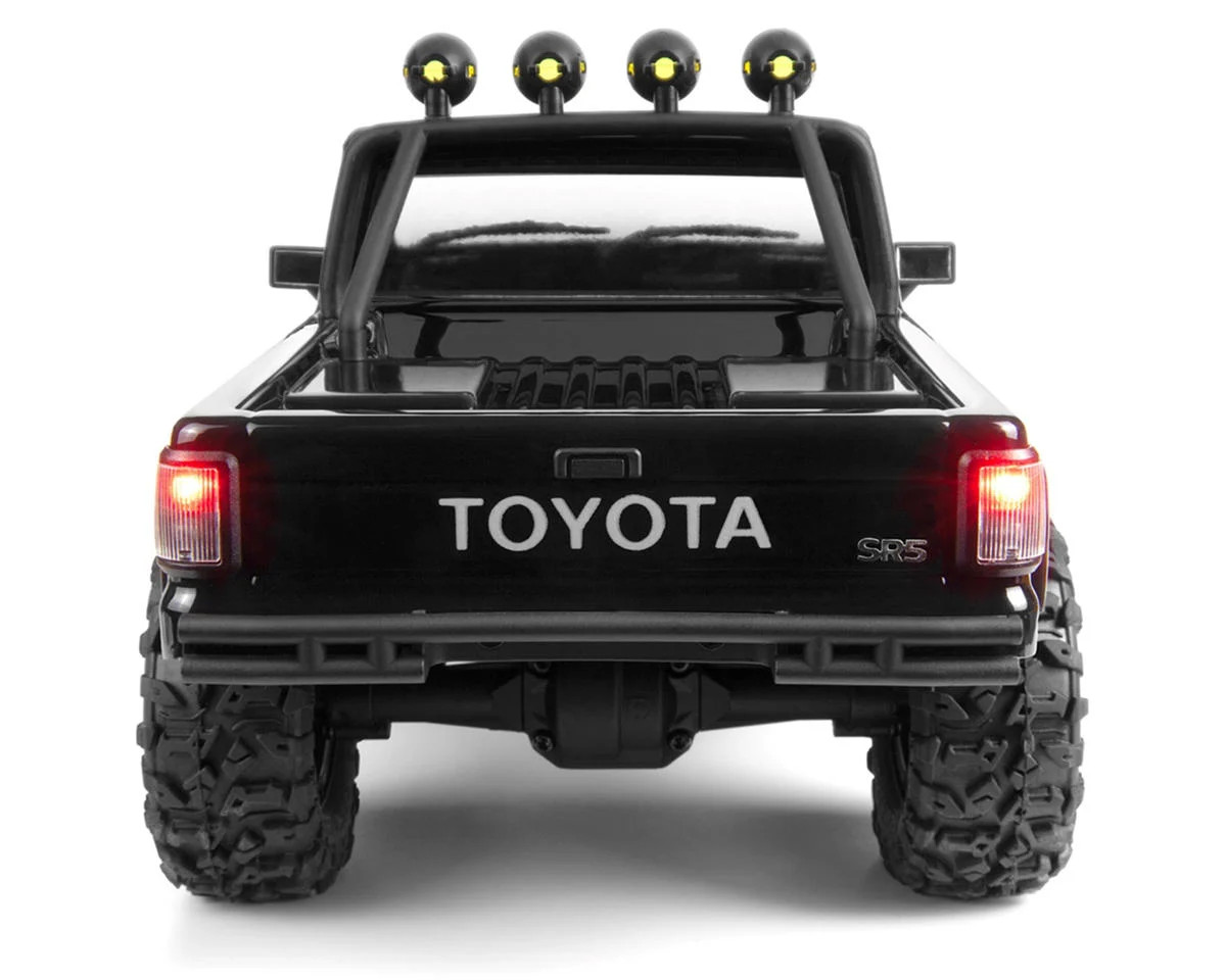 HPI 160802 Venture18 Flux 1985 Toyota Hilux SR5 - Black - Small