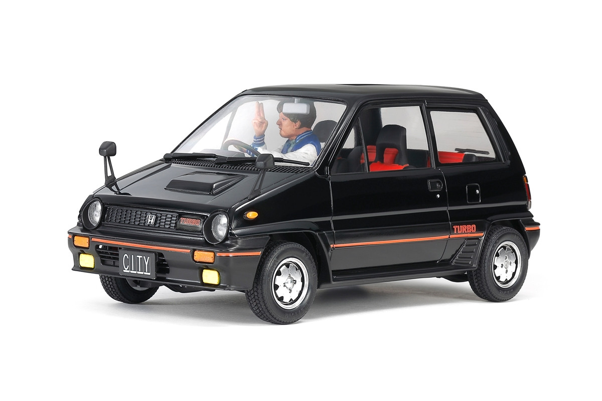Tamiya 24369 1/24 Honda City Turbo, Plastic Model - Small