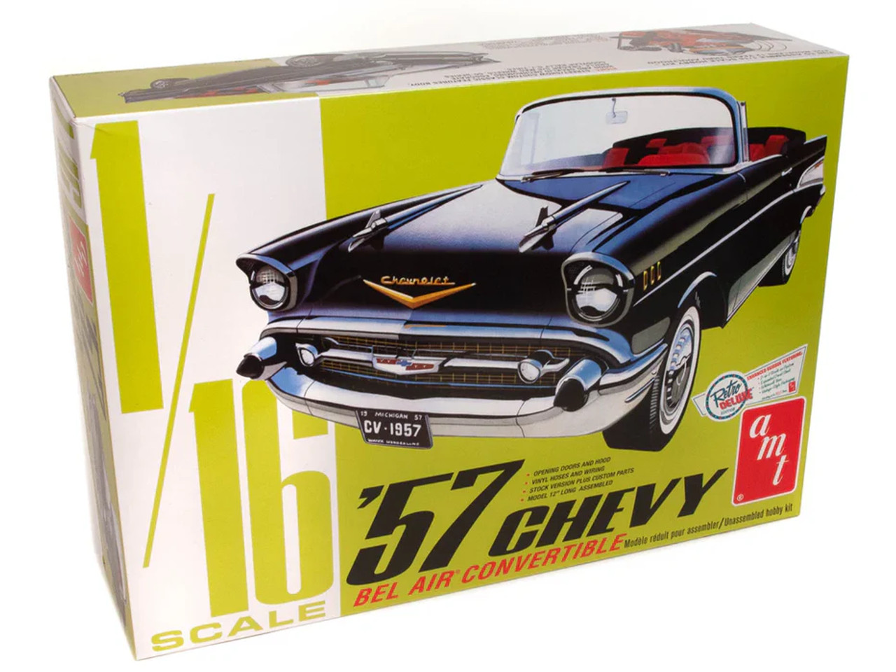 AMT 1159 1957 Chevy Bel Air Convertible Skill 3