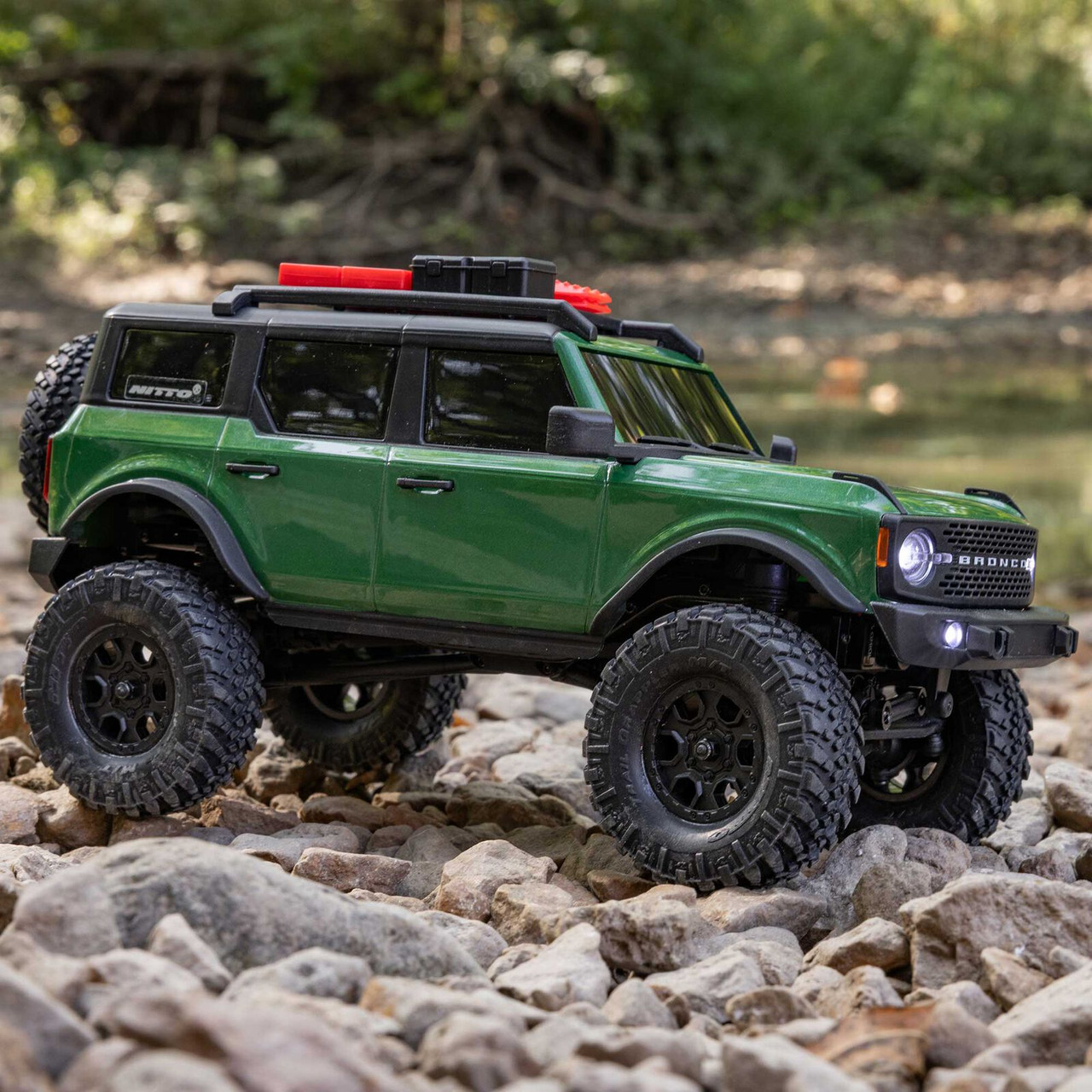 Axial 1/24 SCX24 Ford Bronco 4X4 RTR Brushed Rock Crawler Green